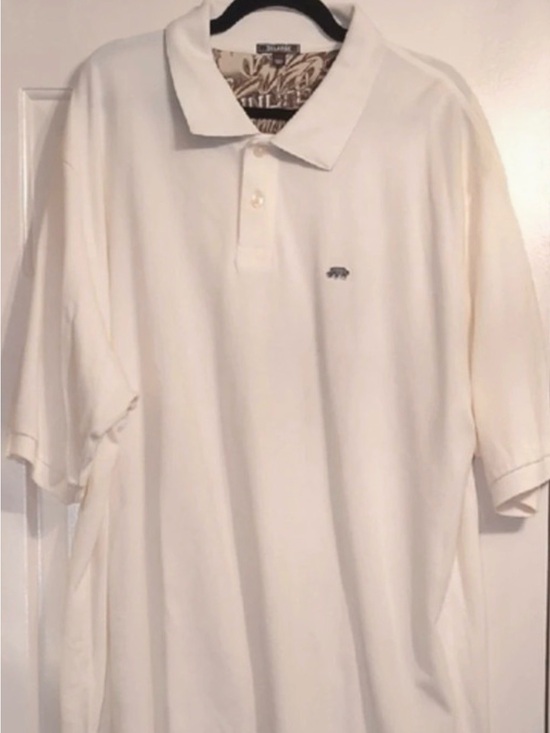Ecko Unlimited Other - ECKO Unlimited Men’s XXXL (3XL) Cream Polo with an embroidered Rhino logo